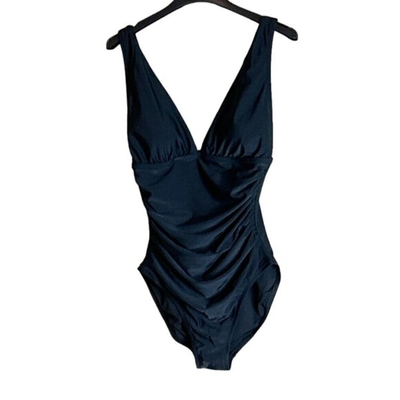 J. Crew Black Women's One Piece Swimsuit - Picture 3 of 5